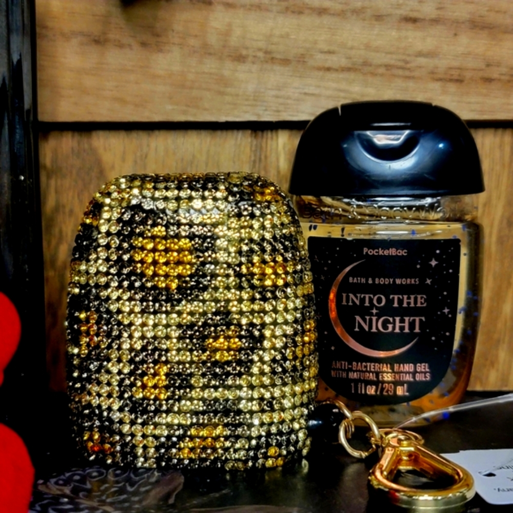 B&BW 🐆 Leopard/ Cheetah Pattern Gems Pocketbac Holder & Refill